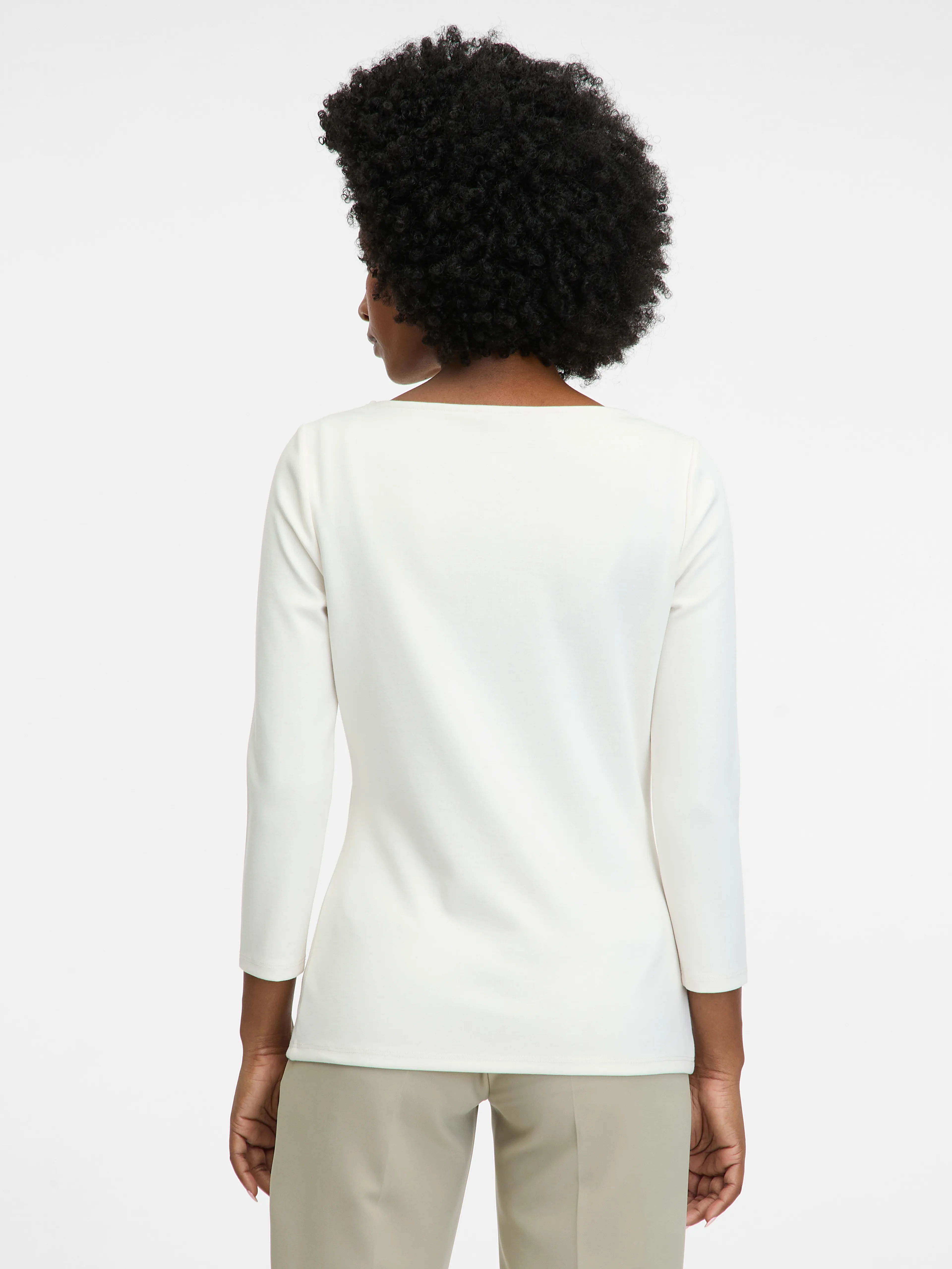 Weiße Damen-Bluse ORSAY
