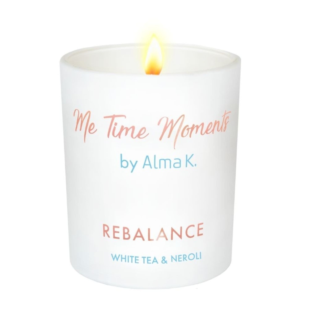 alma k REBALANCE Bougie Parfumée - Thé Blanc et Néroli Bougie Parfumée