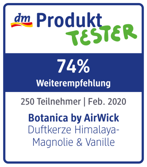 Duftkerze im Glas Himalaya-Magnolie & Vanille, 205 g