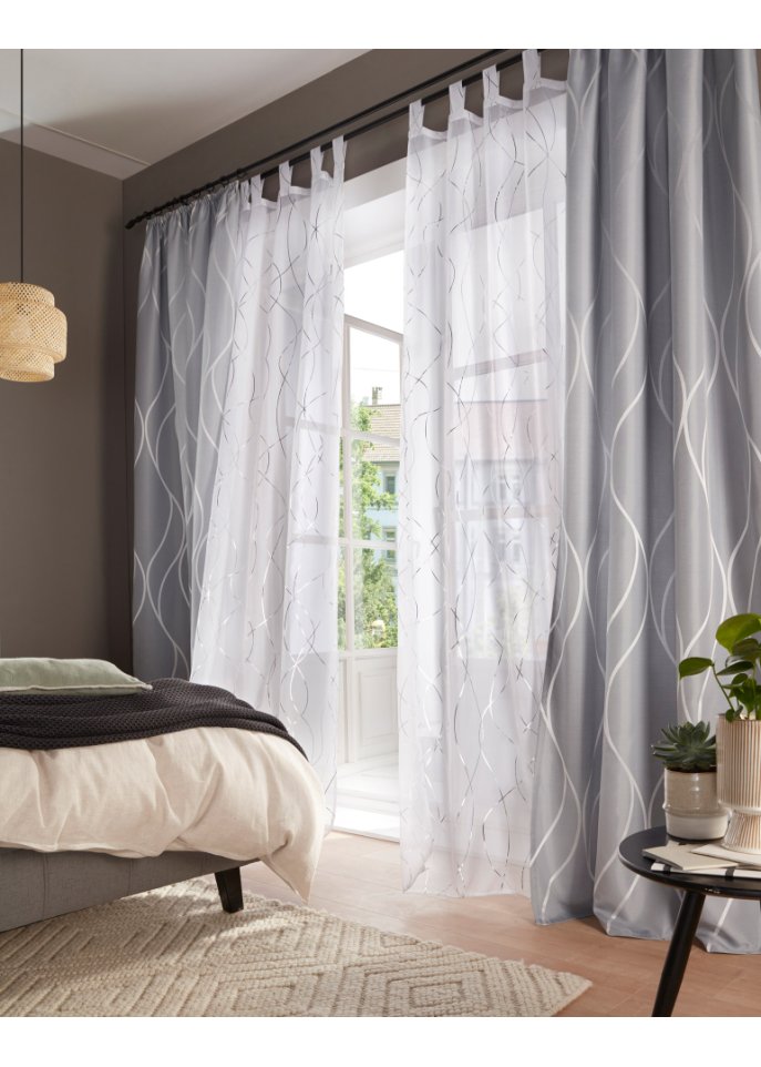 Jacquard Vorhang (1er Pack)