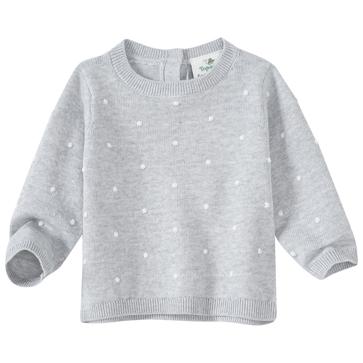 Newborn Strickpullover mit Punkte-Allover