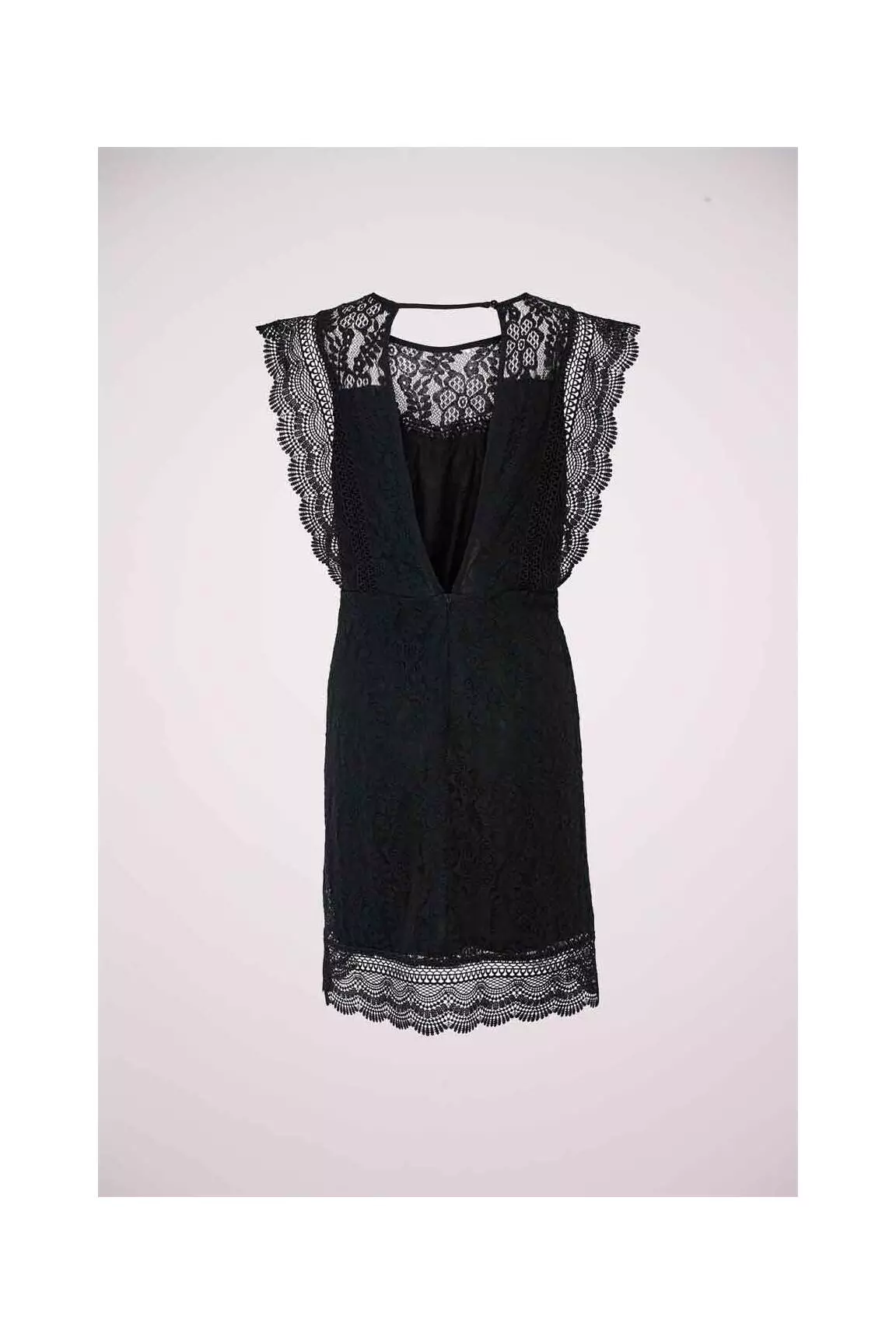 Only Robes Mi Longues Femme couleur noir
