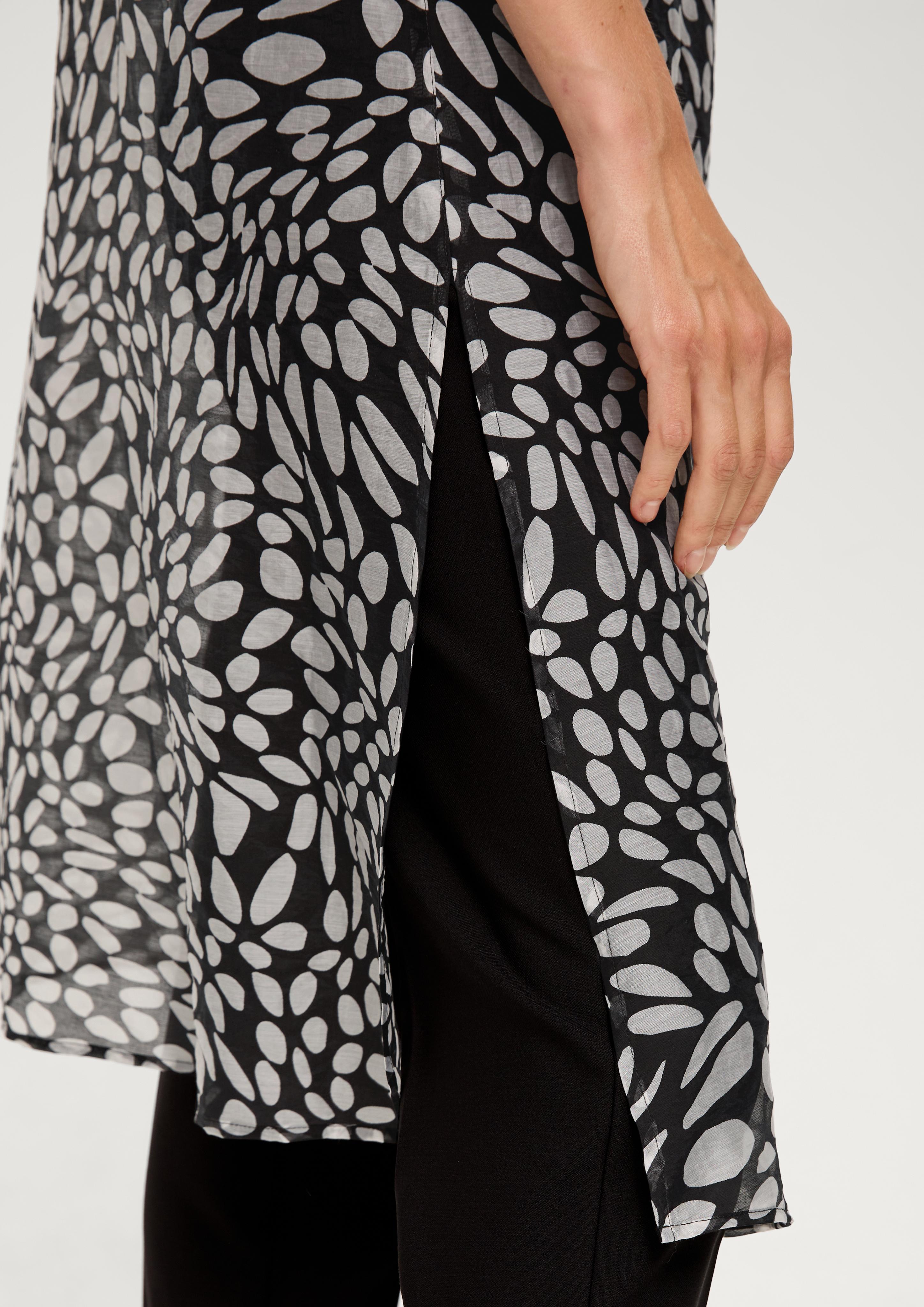Lange Bluse aus Lyocellmix  2131805-99A0