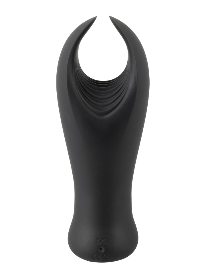 Rebel Masturbator Flügel-Vibrator in schwarz günstig kaufen 16 cm