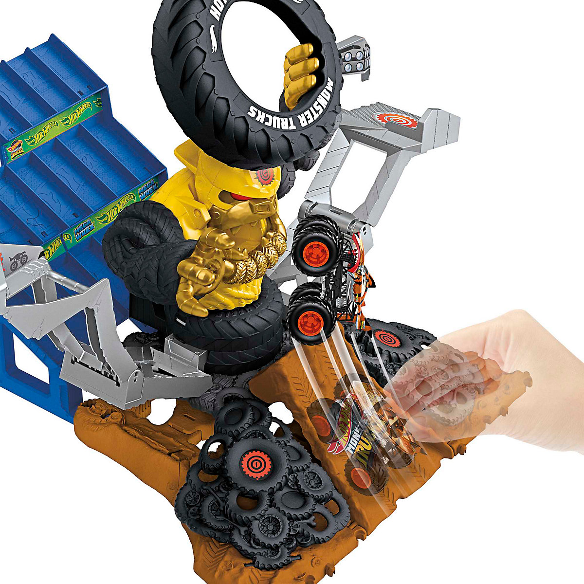 Hot Wheels Monster Trucks Arena World Championship: Mega Wrex v. Crushzilla SIOC