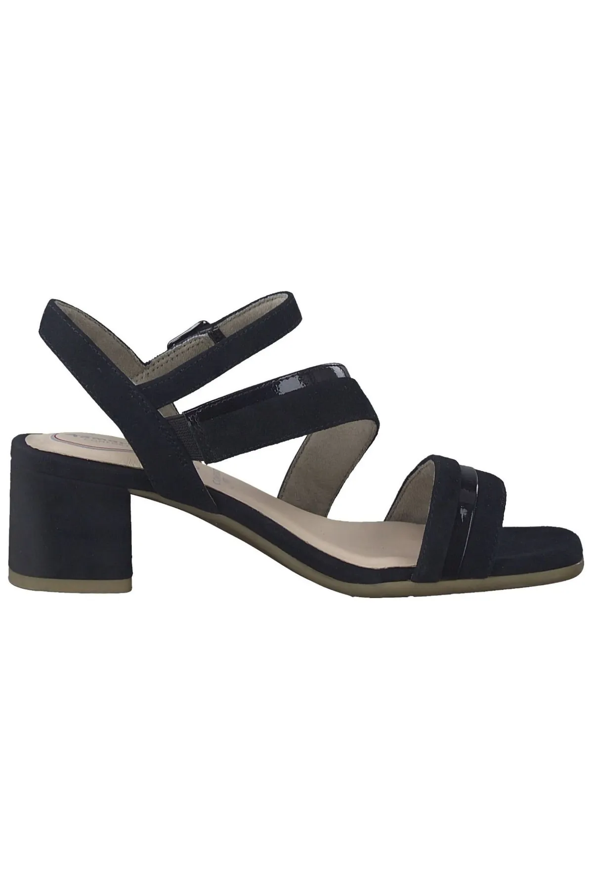 Tamaris Comfort  Sandalette - Dunkelblau - Blockabsatz