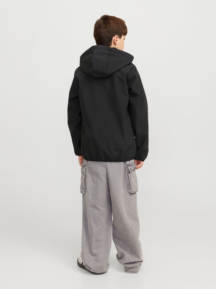 JACK & JONES Junior Softshelljacke  JJTHEO SOFTSHELL JACKET in black günstig kaufen