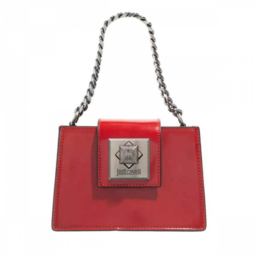 Just Cavalli - Just Cavalli Shoulder Bags Metallkette Red - rot