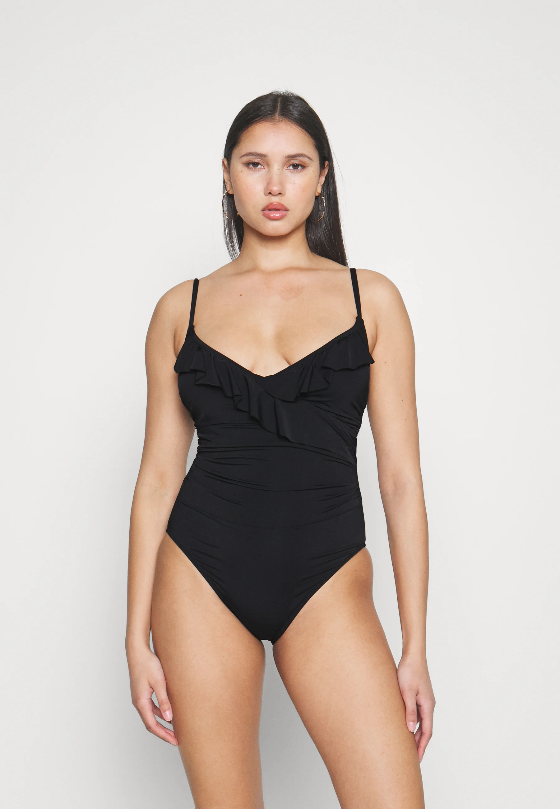 BAÑADOR CON VOLANTES ONLY ONLOLGA - Traje de baño