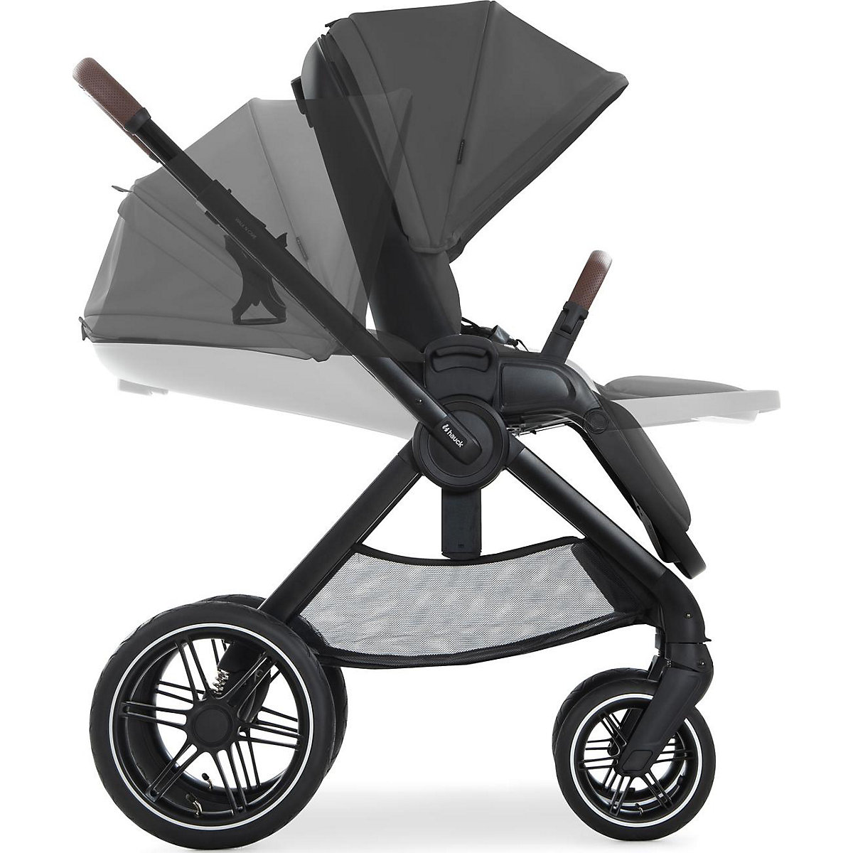 Kombikinderwagen Walk N Care Air Set, dark grey