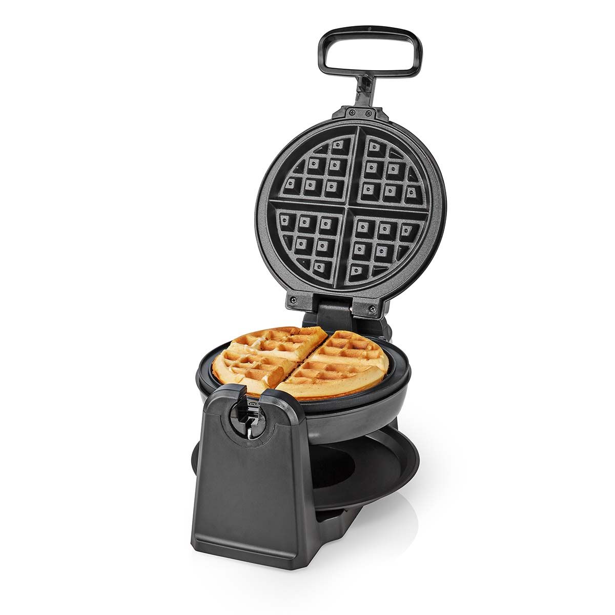 Nedis KAWP220FBK Waffeleisen