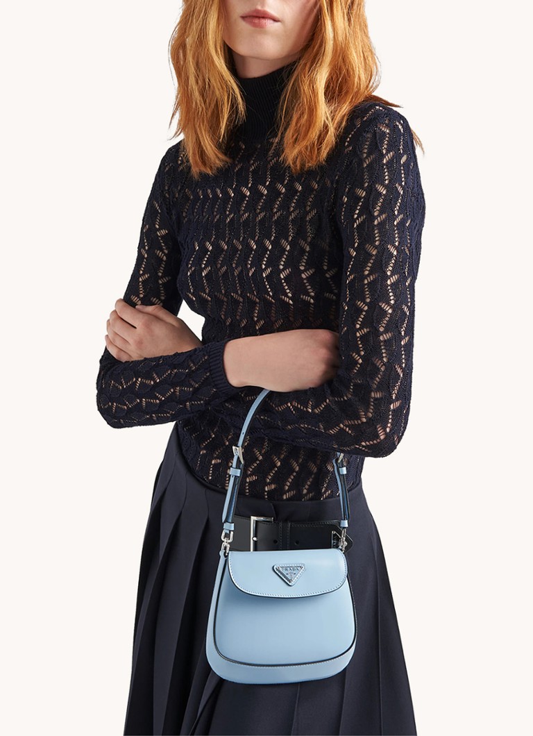 Prada Prada Cleo -nahkainen olkalaukku