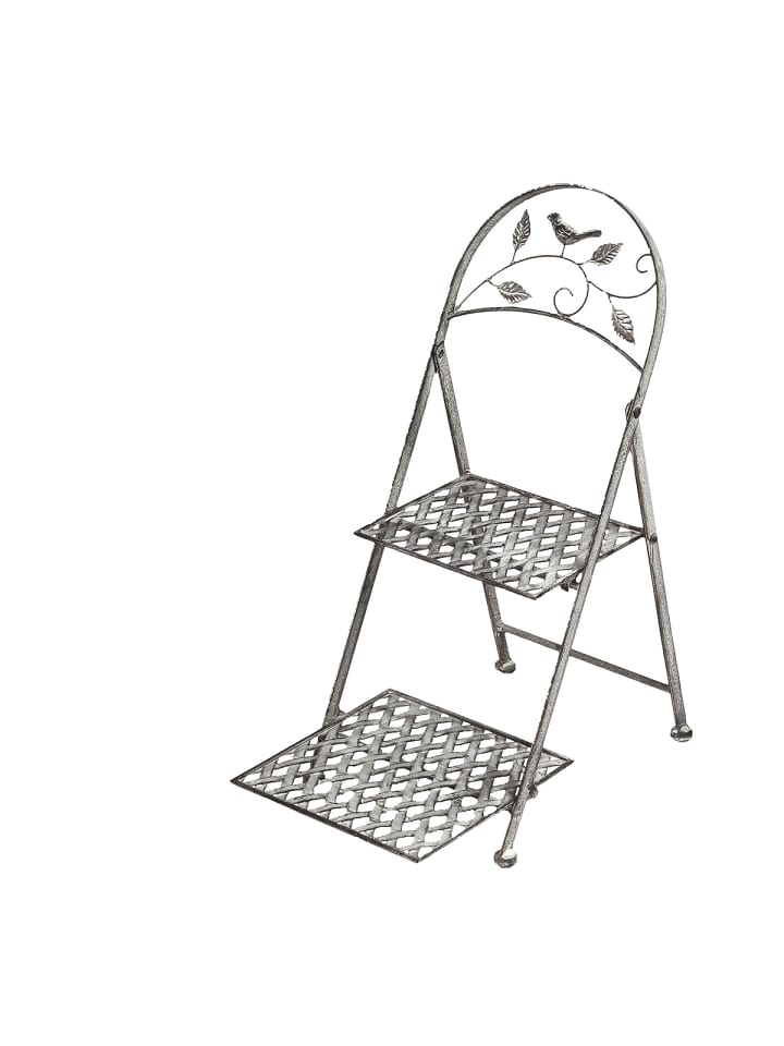 Ambiente Haus Blumtreppe in grau (H) 53cm günstig kaufen onesize