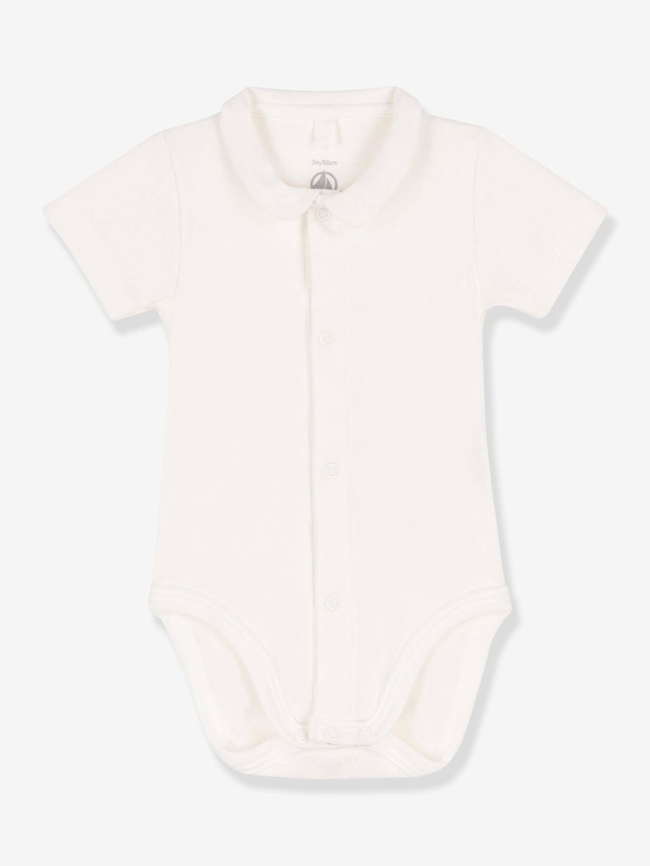 Body manches courtes PETIT BATEAU blanc