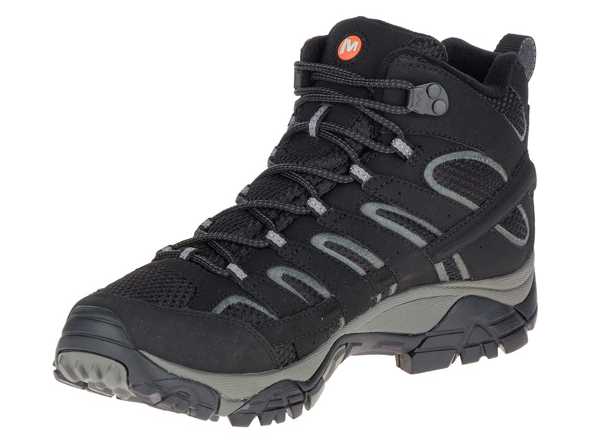 Merrell Moab 2 GTX Mid Black Herren Wanderschuhe