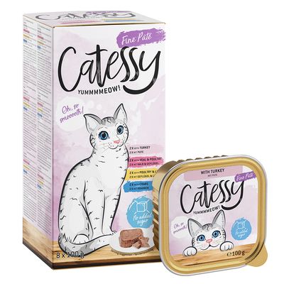 Mixpack Catessy Schälchen 8 x 100 g