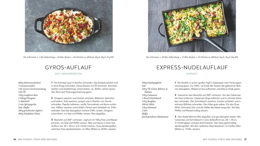 Aufläufe