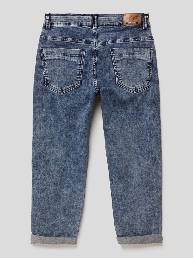 Jeans im 5-Pocket-Design Modell 'NORMAL NOS' in dunkelblau