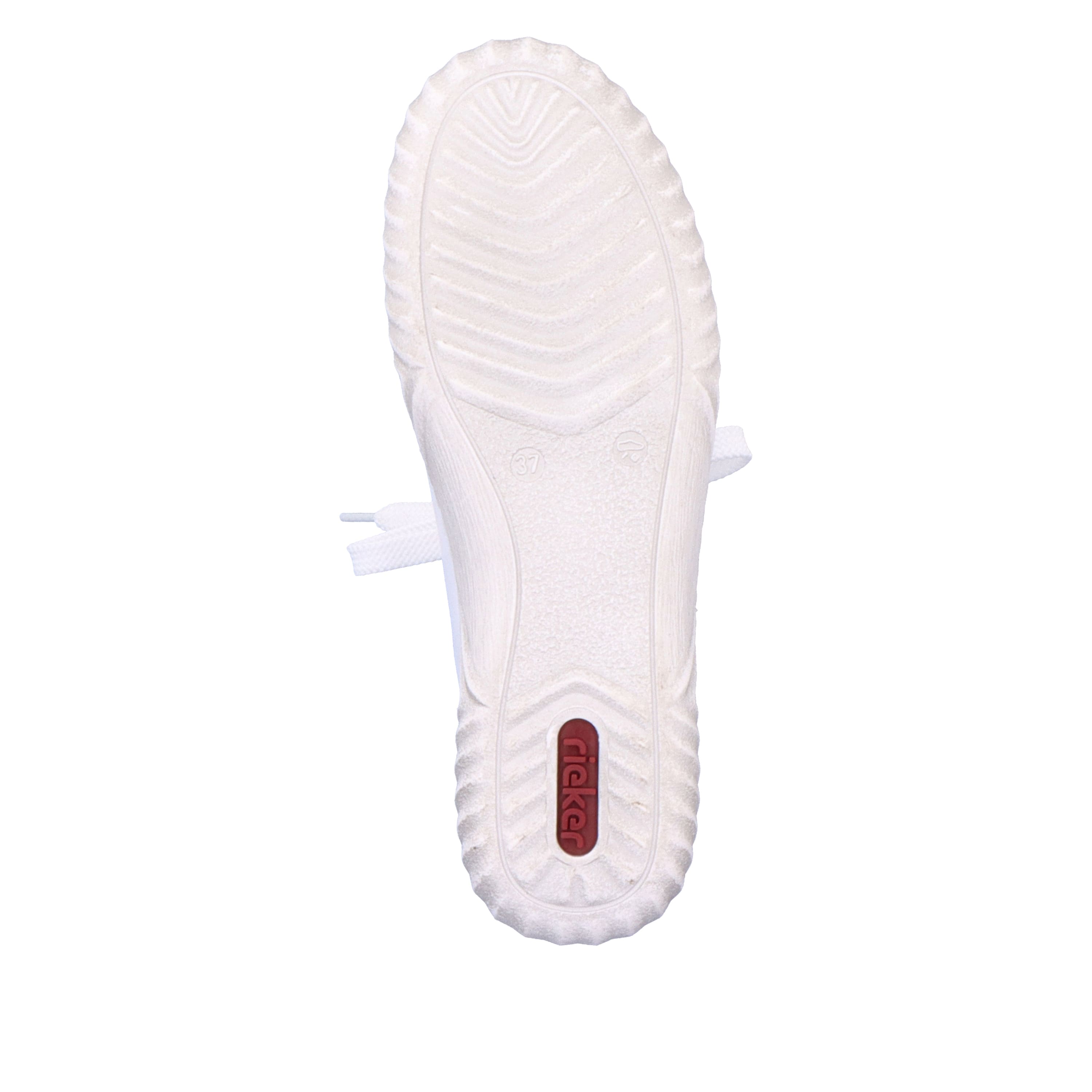 Rieker Damen Sneaker Low reinweiss