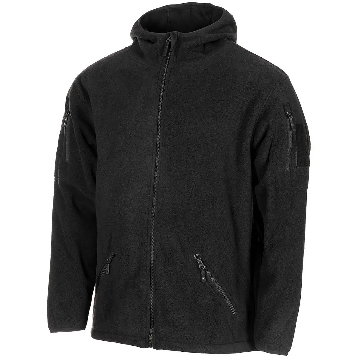 Fleecejacke Tactical schwarz