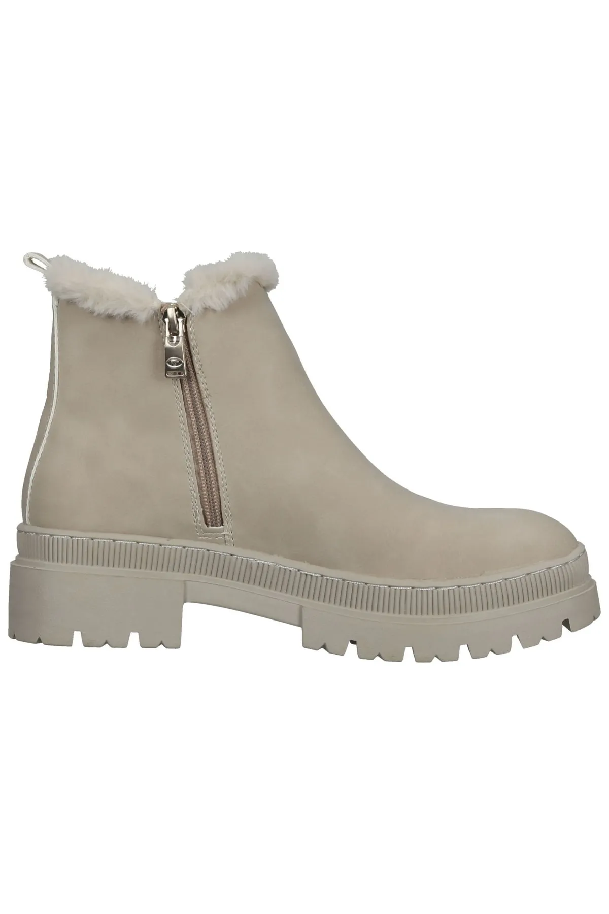 Tom Tailor  Stiefelette - Grau - Blockabsatz