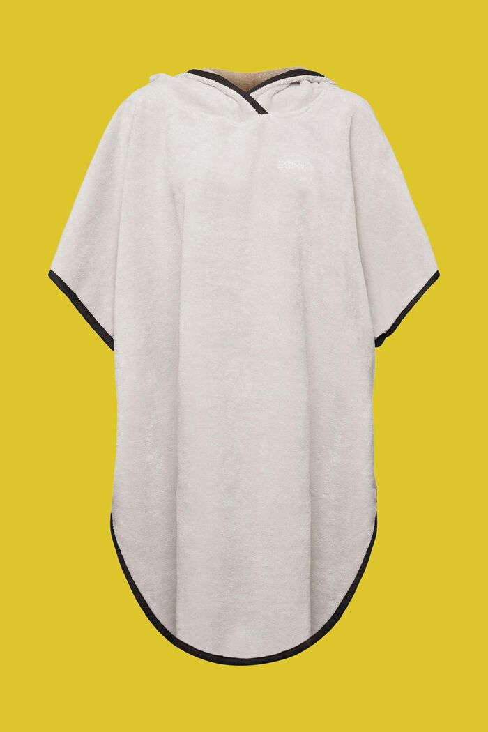 Unisex Bademantel-Poncho mit Kapuze