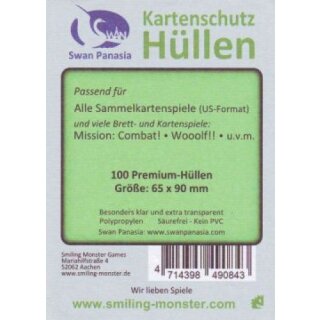 Swan Panasia Kartenhüllen 65mm x 90mm Premium (100)