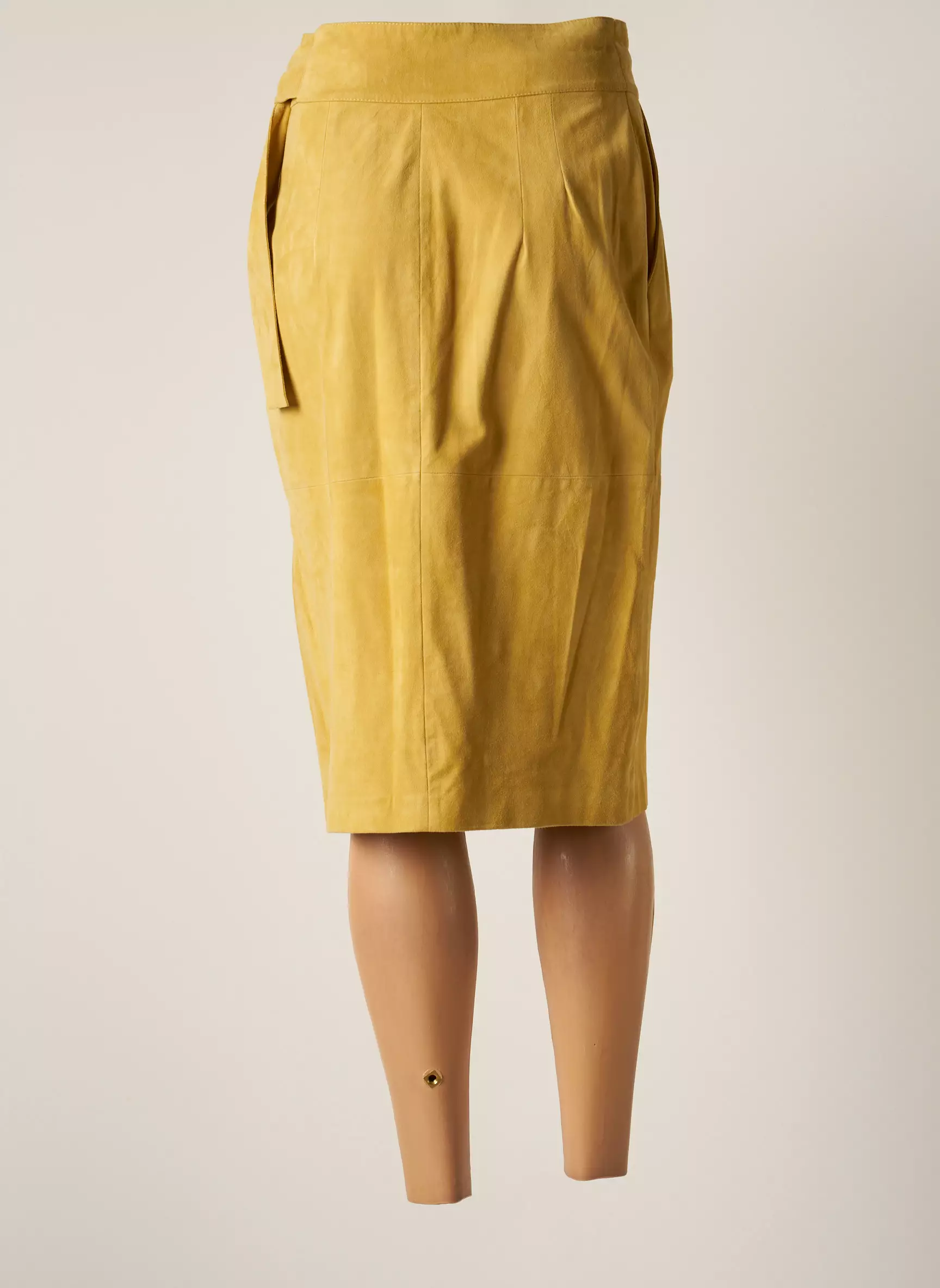 Ba Sh Jupes Mi Longues Femme couleur jaune