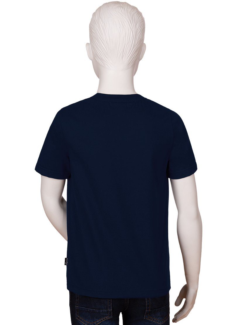 Trigema T-Shirt TRIGEMA T-Shirt mit großem Affen-Druckmotiv