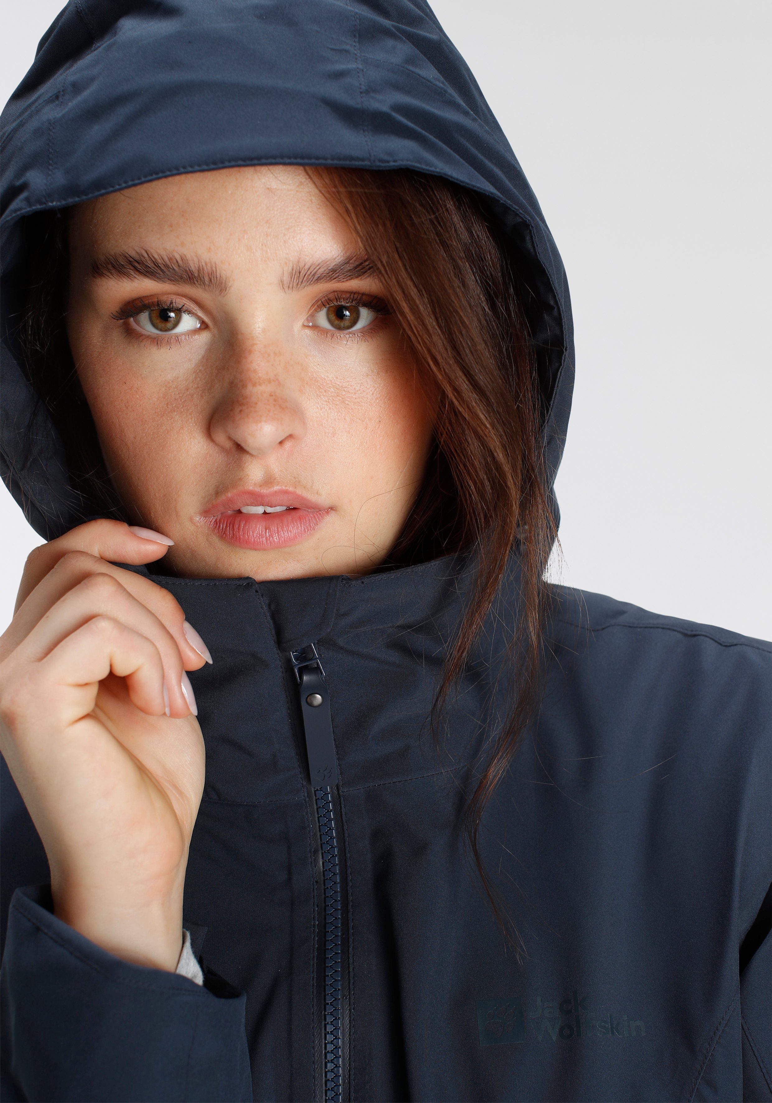 Jack Wolfskin Parka SOLAIA PARKA W Wasserdicht & Winddicht & Atmungsaktiv