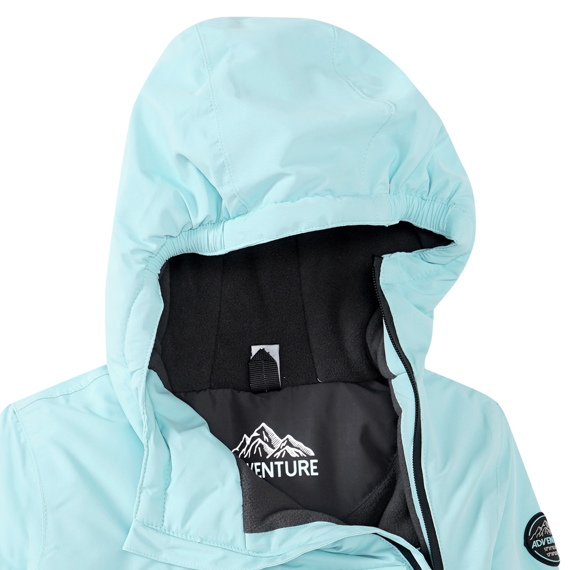 Mädchen Schneejacke mit Fronttasche