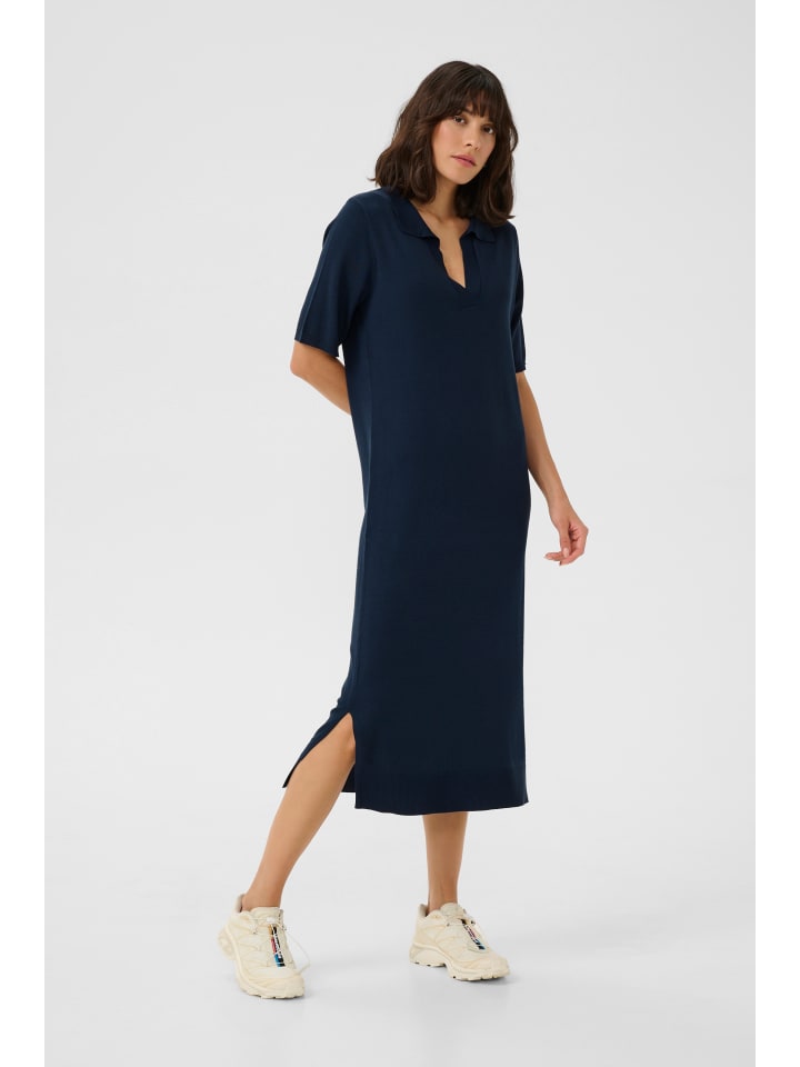 Kaffe Kleid KAlizza in Midnight Marine günstig kaufen