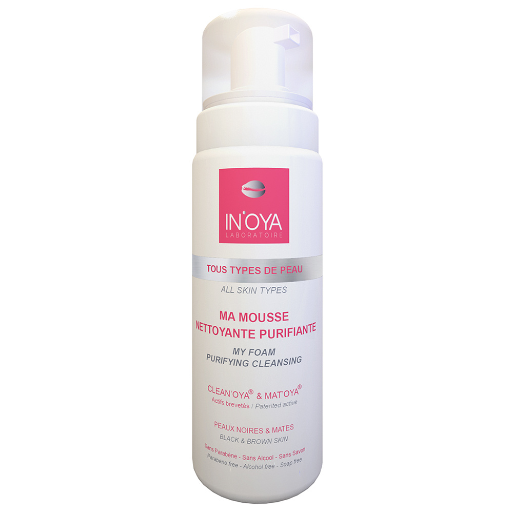 in'oya Ma Mousse Nettoyante Purifiante Nettoyant doux visage