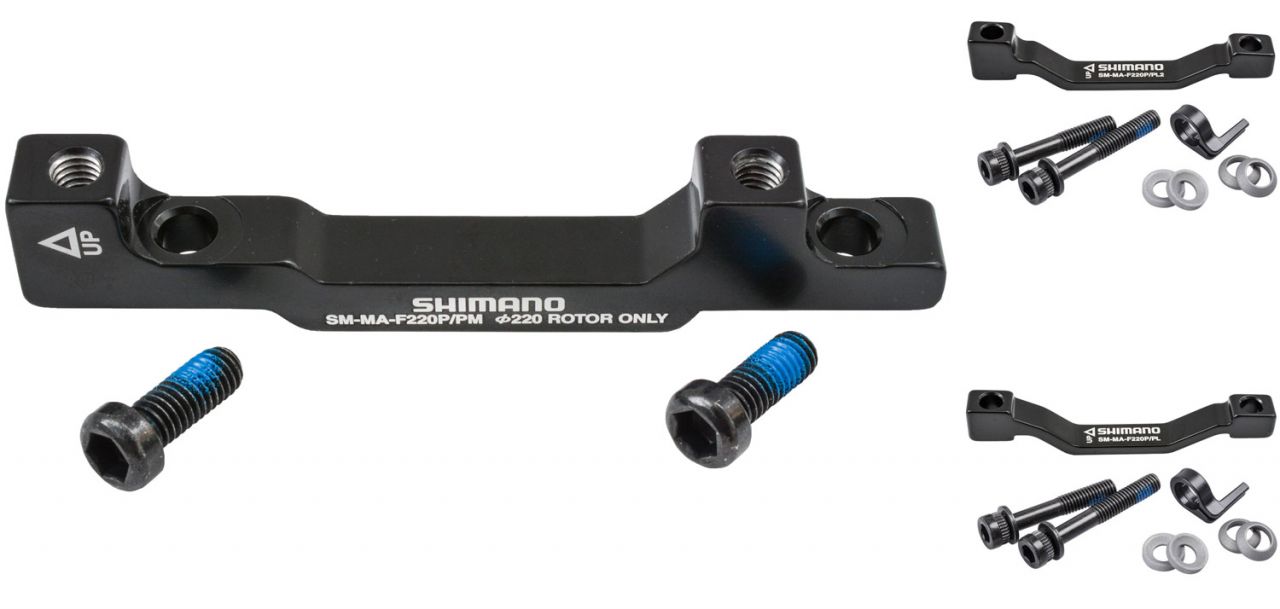 Shimano SM-MA-F220P Adapter für 220mm Bremsscheibe kaufen | Bike-Discount