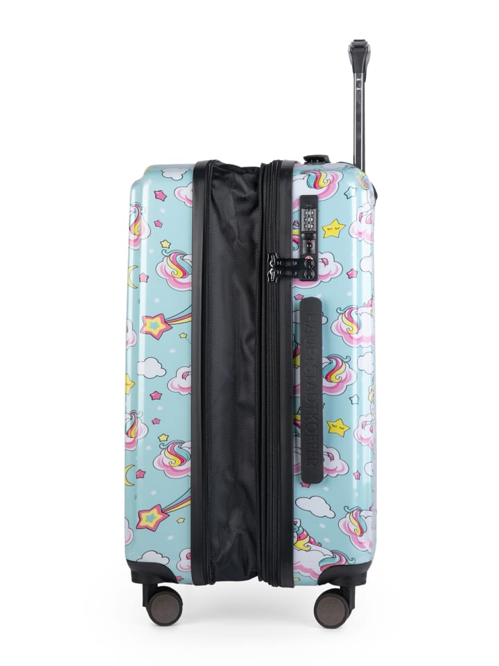 Hauptstadtkoffer Mitte - Handgepäck Bordgepäck-Trolley Koffer, TSA, in UNICORN günstig kaufen S