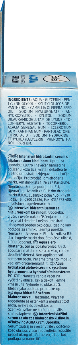 Serum Aqua Feuchtigkeit, 30 ml
