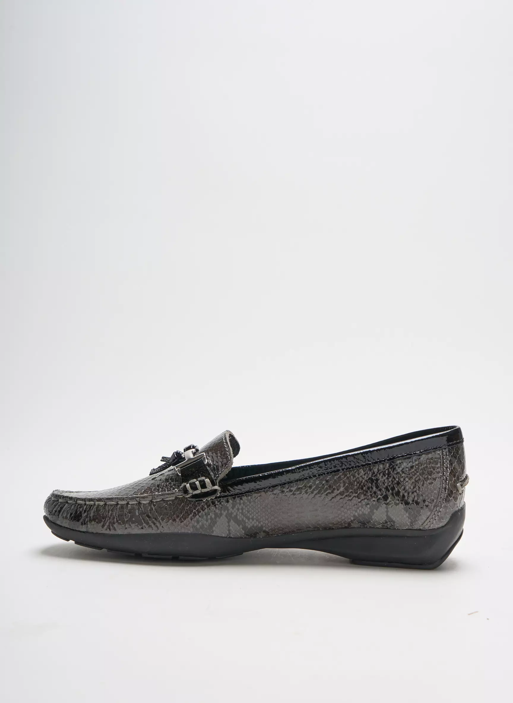 Pedro Torres Mocassins Femme couleur gris