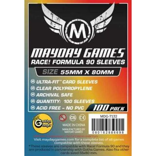 Race! Formula 90 Card Sleeves [100] (55x80mm)