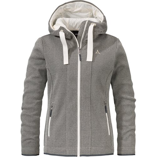 DAMEN UNTERJACKE FLEECE HOODY AURORA L
