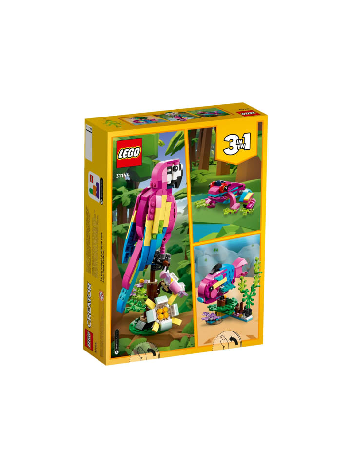 LEGO Creator 3-in-1 31144 Exotischer pinkfarbener Papagei günstig kaufen onesize