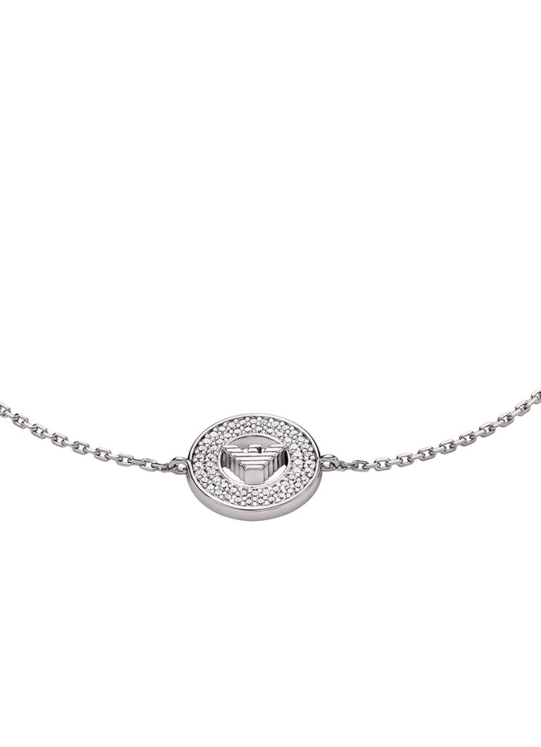 Emporio Armani Sterling silver bracelet with cubic zirconia EG3586040
