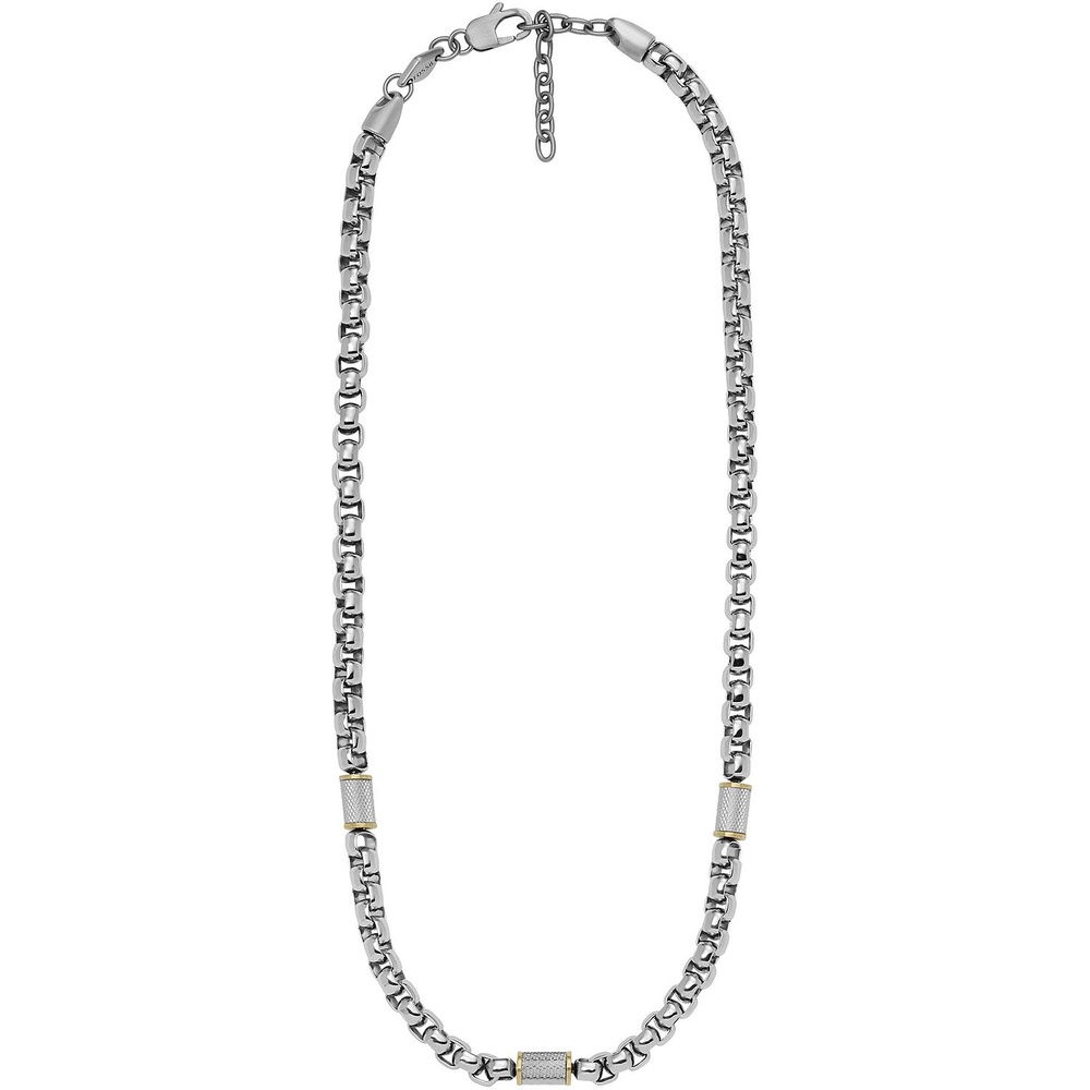 Fossil Chaînette Acier inoxydable collier