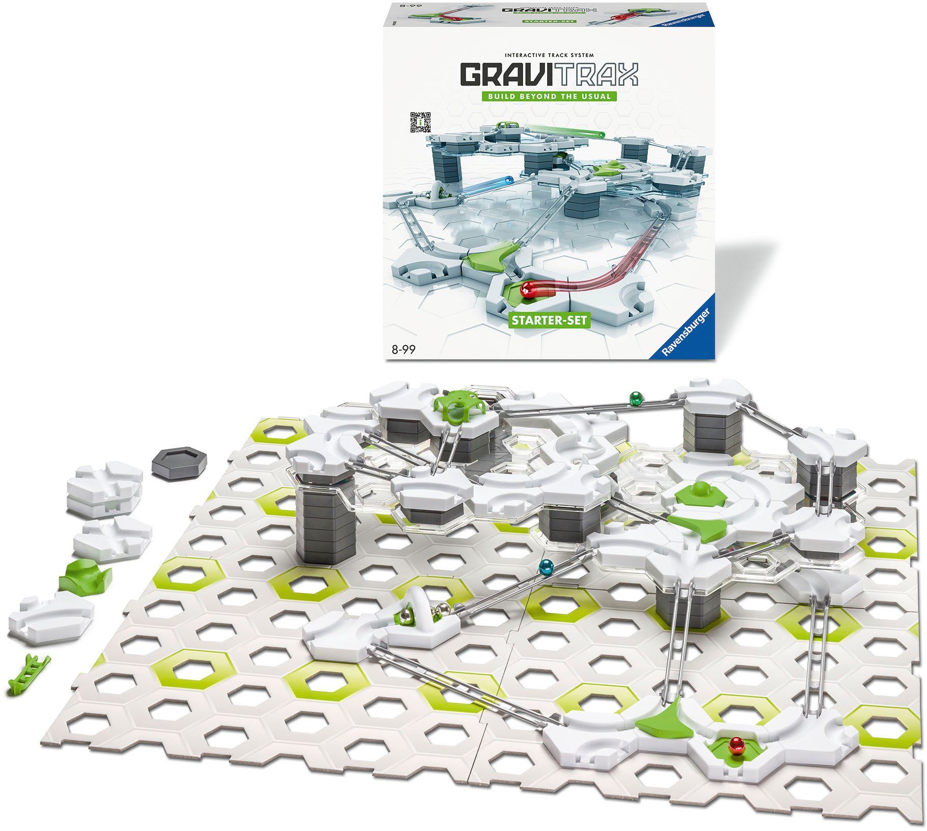 Ravensburger Kugelbahn-Bausatz GraviTrax, Starter-Set, Made in Europe; FSC® - schützt Wald - weltweit