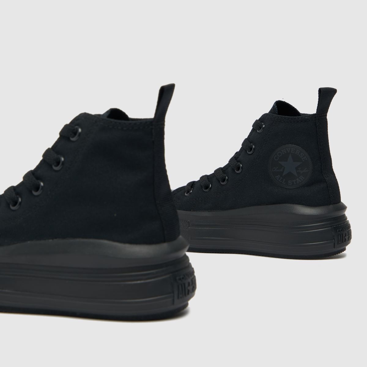 Converse fekete All Star Move Hi junior cipők