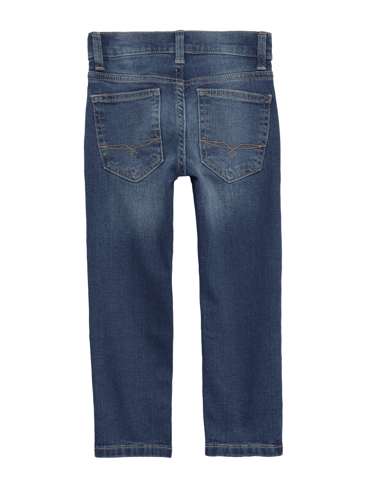 s.Oliver Jeans-Hose lang in Blau günstig kaufen