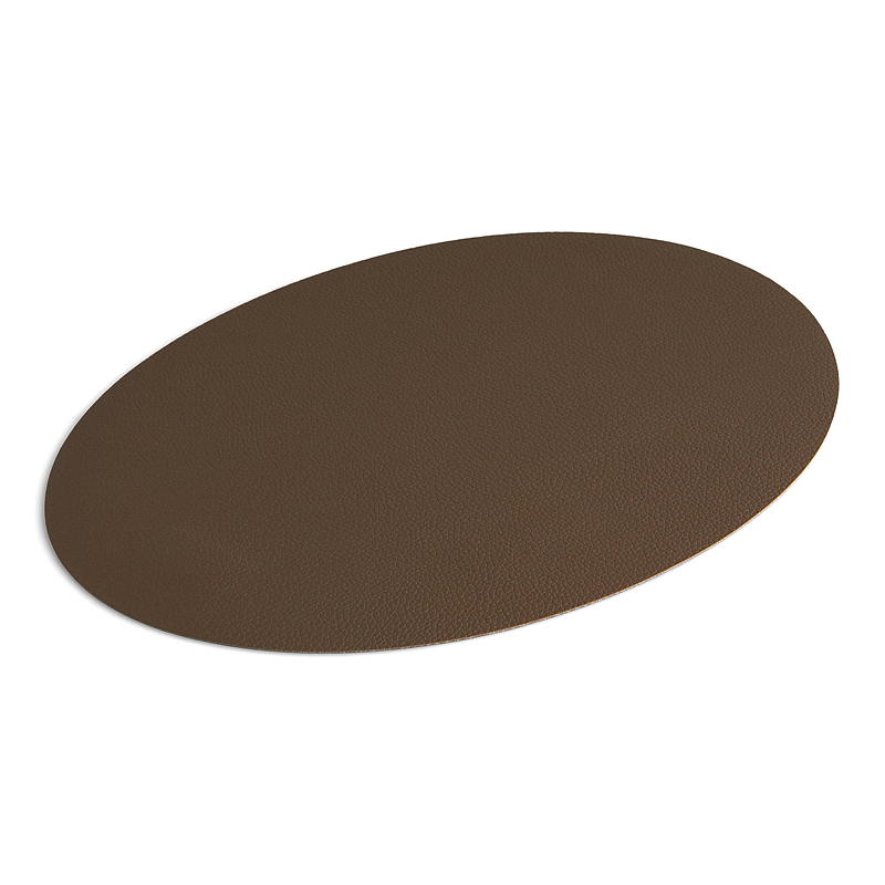 Home Spisebrikke 33x43 cm oval lys brun