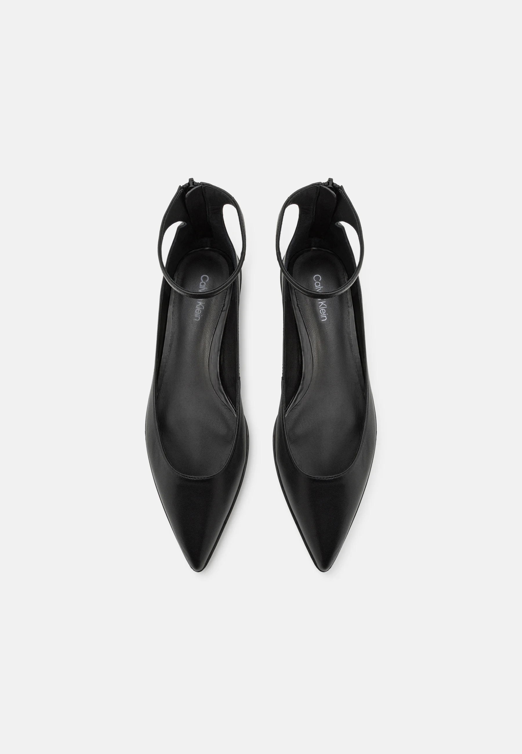Calvin Klein WRAPPED ANKLE STRAP - Bailarinas con tira