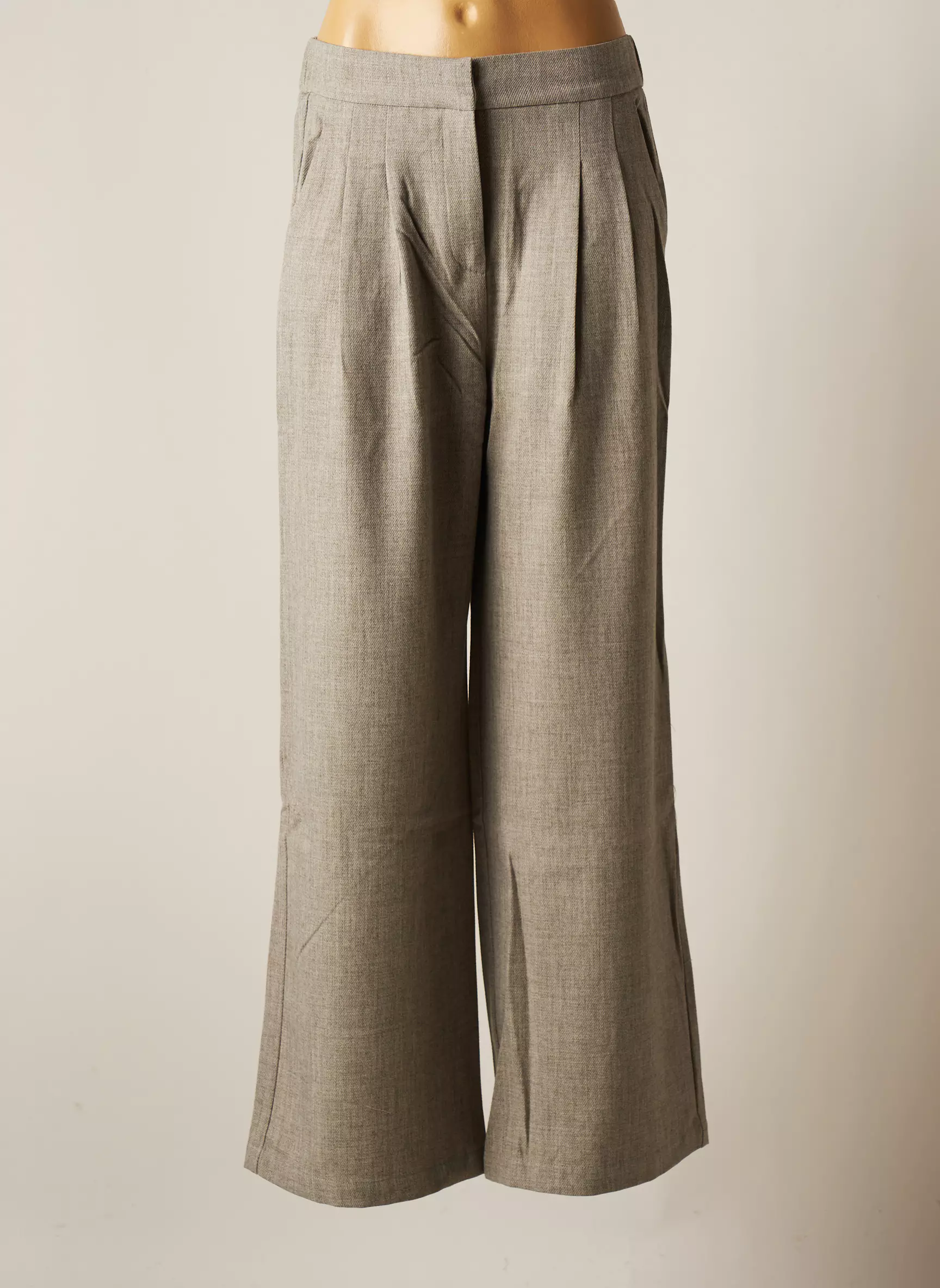Suncoo Pantalons Droits Femme couleur gris
