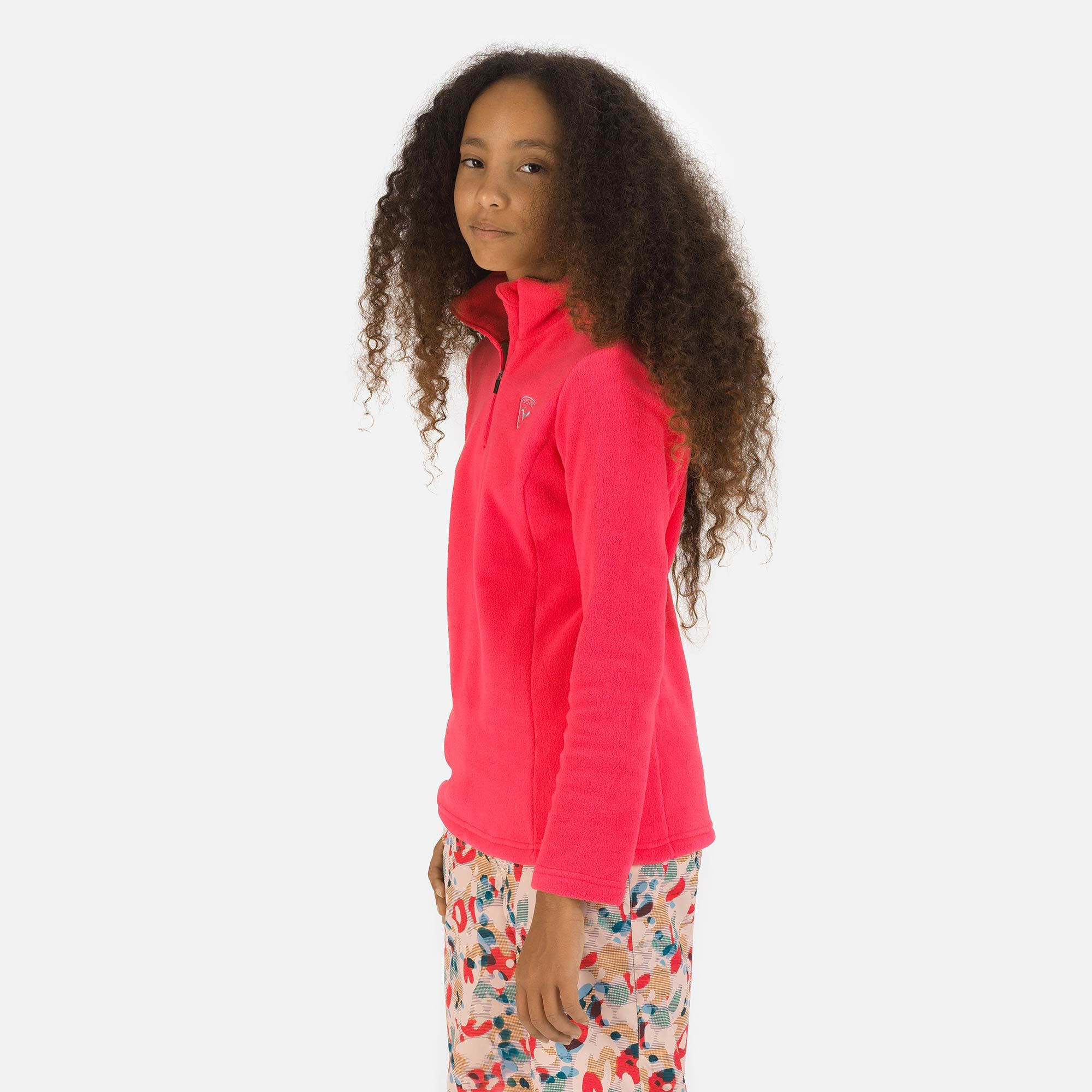 Haut en polaire demi-zip Fille
