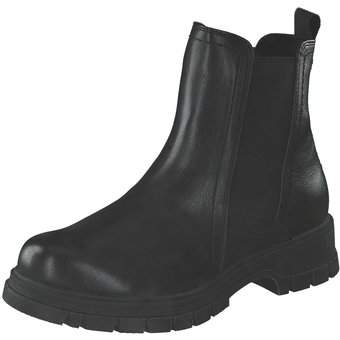 Marco Tozzi Chelsea Boots in schwarz